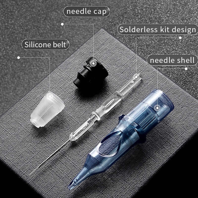 10pcs/ box tattoo needles disposable tattoo needle cartridges professional tattoo and embroidery needle equipment