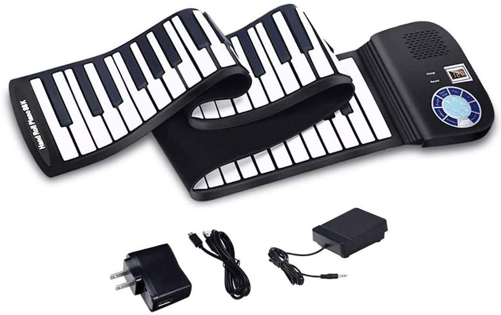 Musical Instrument Mini Usb Midi Controller For 88 Keys Roll Up Electronic Piano Electric Beginner Piano Keyboard