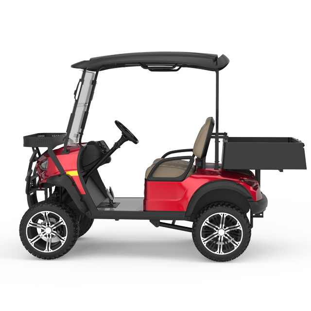 Borcart Electric Vehicle Factory Unique Design 2 4 6 Seater Golf Cart Li Battery Go Karts Electric Golf Cart With Tailboard