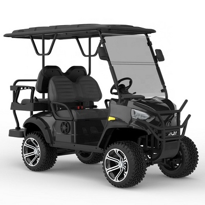 KDS Motor Chinese New Design 48V 4 Wheel 4 Seats Golf Carts Electric Golf Kart Off Road Hunting Buggy Golf Cart Electric