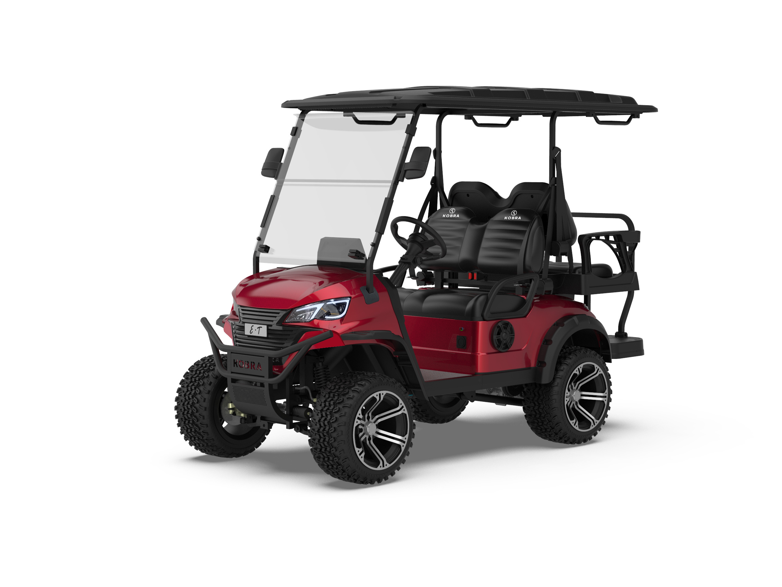 China golf cart manufacturer powerful Farm Utility 5KW 4 Seater Four Wheel factory golf cart