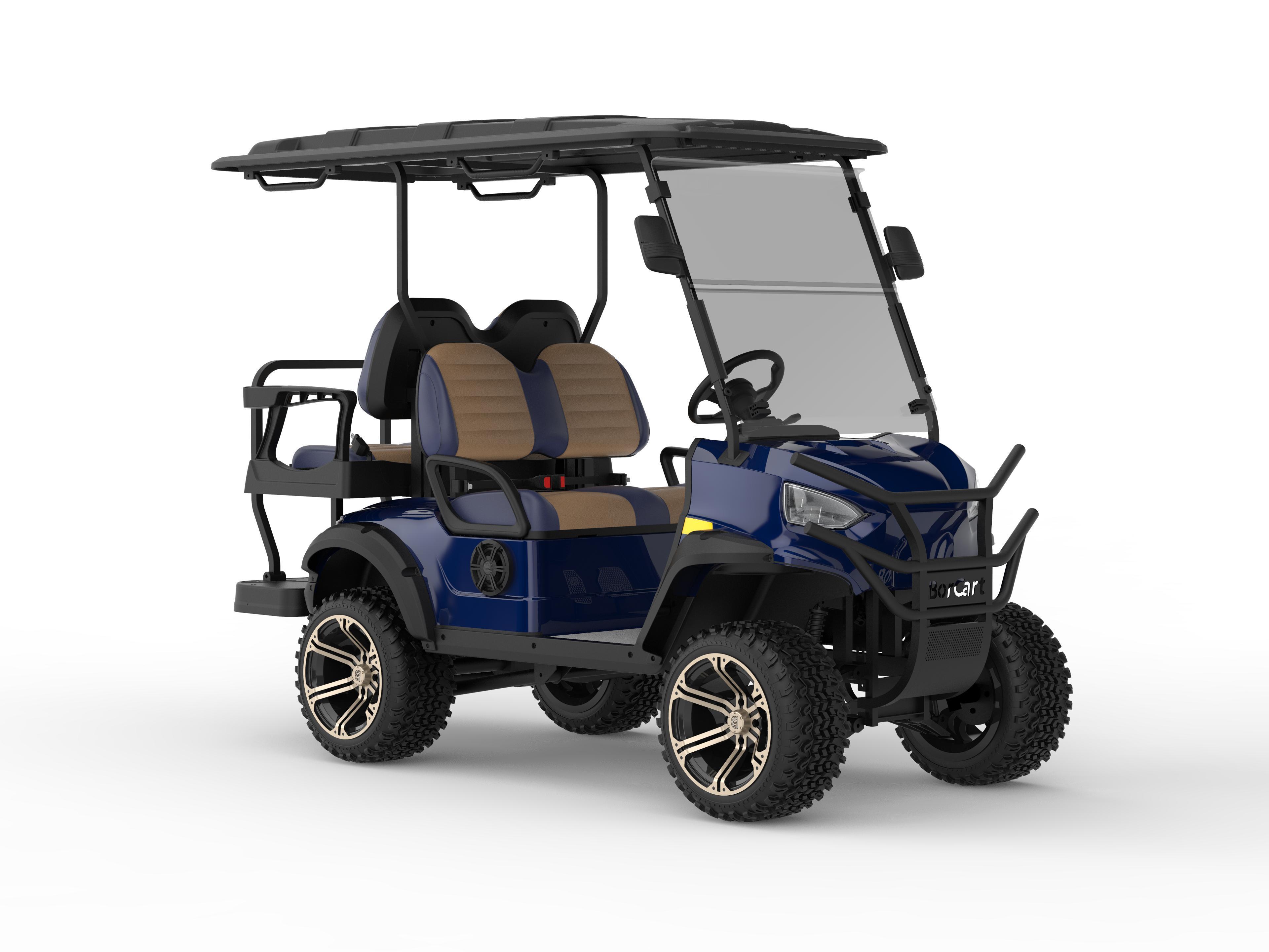 Golf Cart Electric lifted Off-road Golf Buggy 2 4 6 Passenger Beach Farm Sightseeing Golf Cart