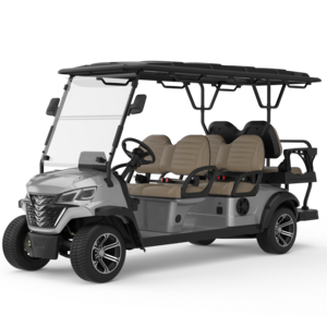 Borcart New Style Luxury Golf Cart 6 Seaters Electric Golf Cart Rear Axle 5 - 6 48V Ce