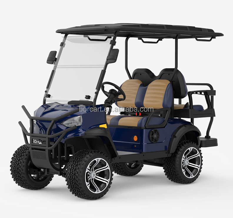 Golf Cart Electric lifted Off-road Golf Buggy 2 4 6 Passenger Beach Farm Sightseeing Golf Cart