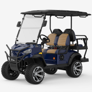 Golf Cart Electric lifted Off-road Golf Buggy 2 4 6 Passenger Beach Farm Sightseeing Golf Cart