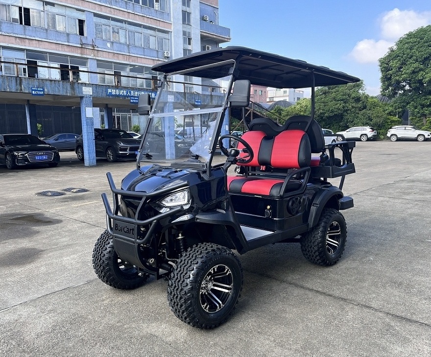 Factory New Design 4 Seater Electric Golf Cart Hunting Golf Buggy Cart Utility Club Car With Ce Dot Certified