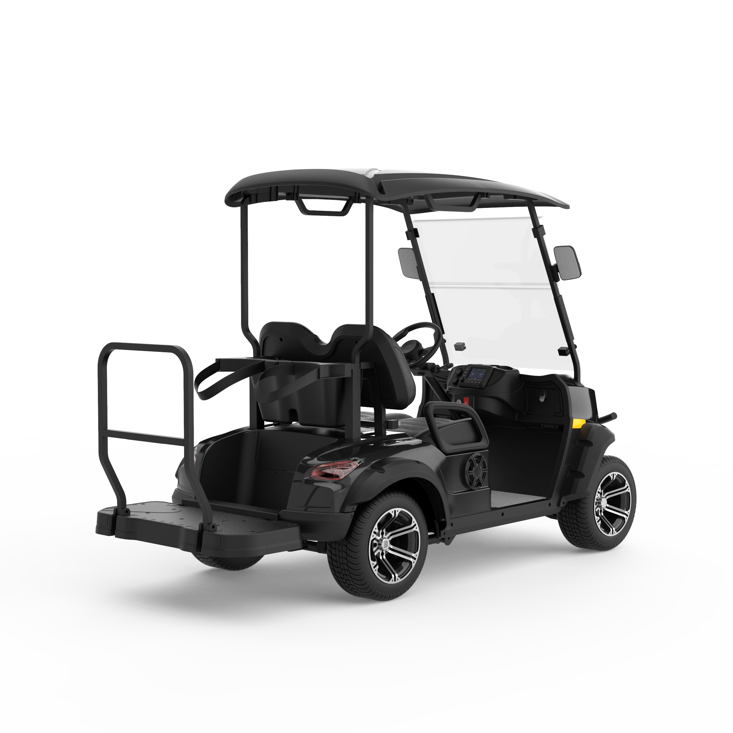 Factory 72v Electric Golf Cart 2 Seater 5kw Lithium Off Road Golf Cart Hunting Golf Buggy