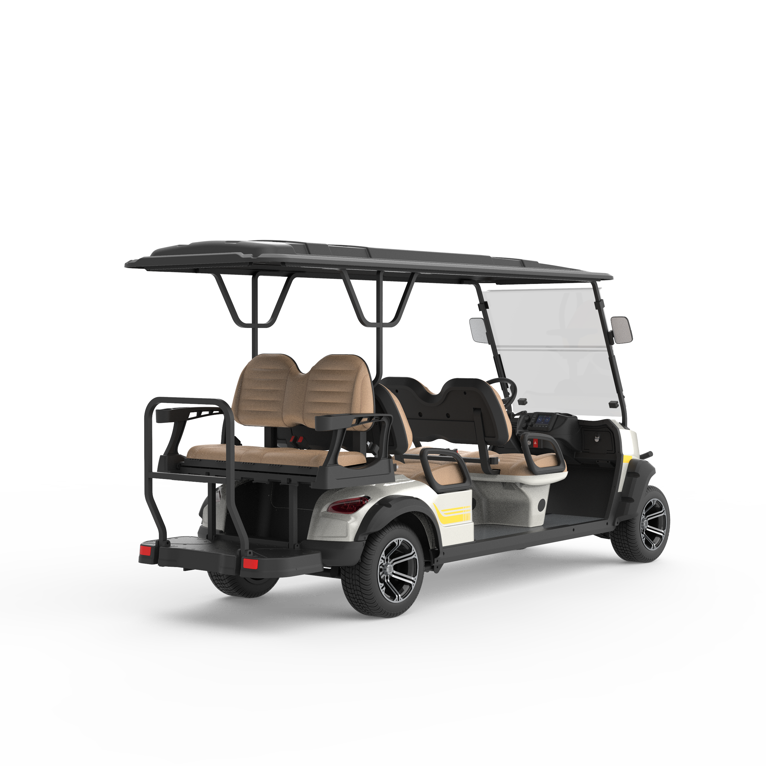 4 wheels disc brake 48v 6 passenger golf cart cheap golf carts electric buggy car