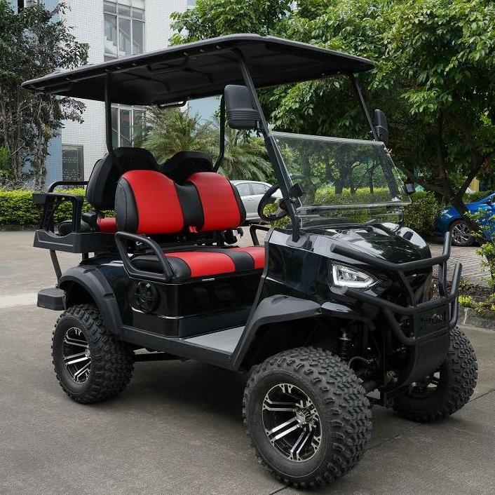 Golf Cart Electric lifted Off-road Golf Buggy 2 4 6 Passenger Beach Farm Sightseeing Golf Cart