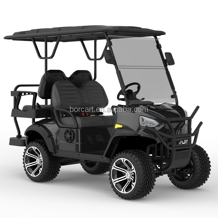 Factory New Design 4 Seater Electric Golf Cart Hunting Golf Buggy Cart Utility Club Car With Ce Dot Certified