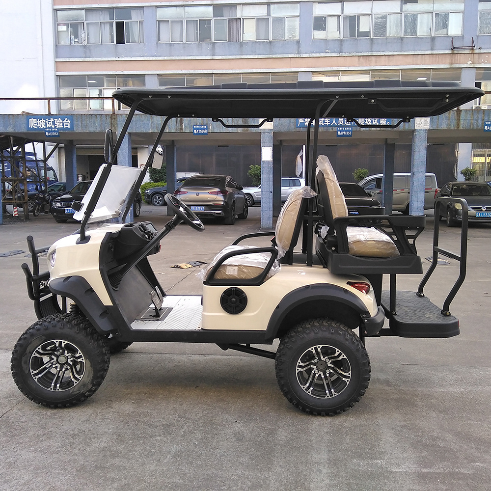 ATV & UTV Electric Golf Cart Powerful Off-road Golf Cart with lithium battery AC Motor 5KW Durable car