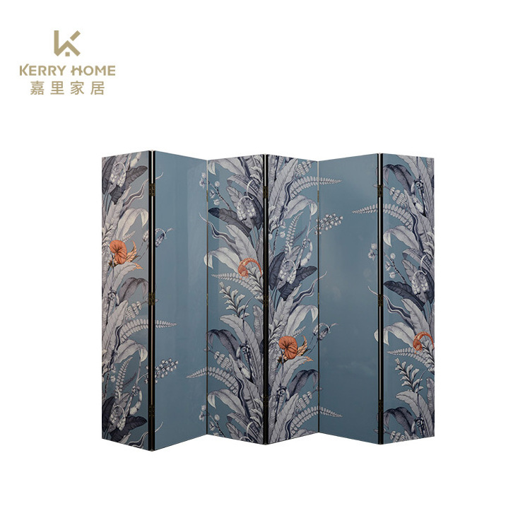 Flower Picture Canvas Art Print Home Decoration Room Folding Screen Divider