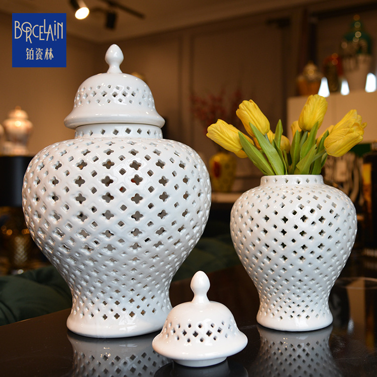 Wholesale Modern Ceramic Vases Home Goods Decorative Outdoor Wedding Decoration Porcelain Vase For Home Decor