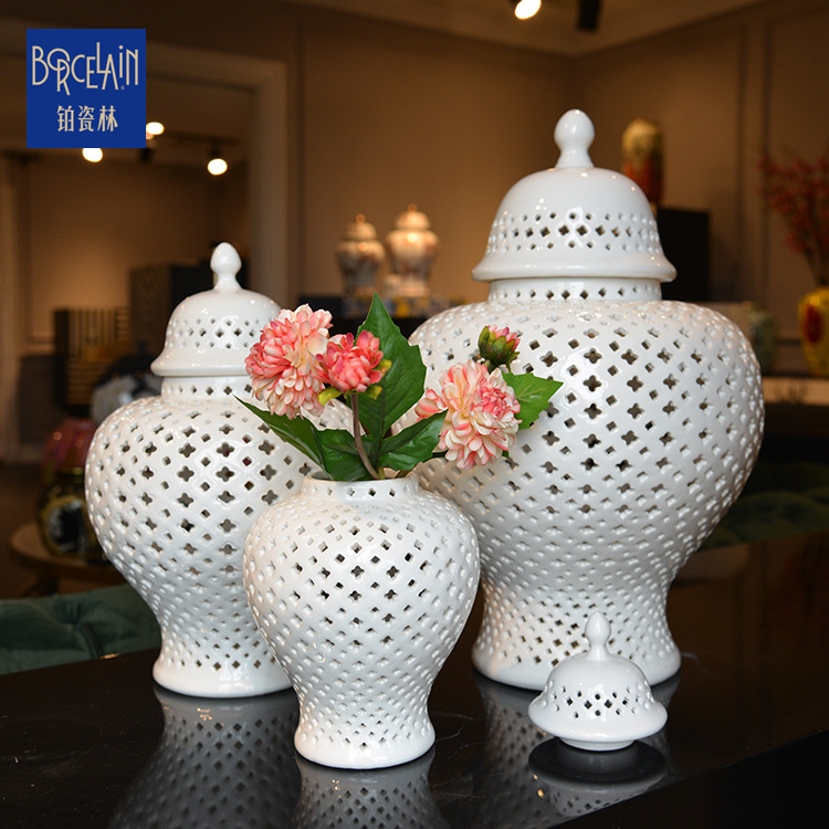 Wholesale Modern Ceramic Vases Home Goods Decorative Outdoor Wedding Decoration Porcelain Vase For Home Decor