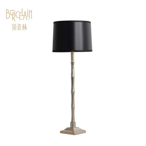 Metal Retro Table Home Decor Luxury Bedroom Desk Reading Antique Lamp