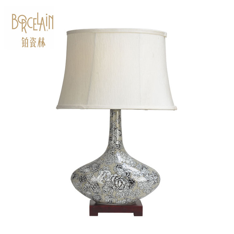 Best selling decorative ceramic manufacturers table lamp antique