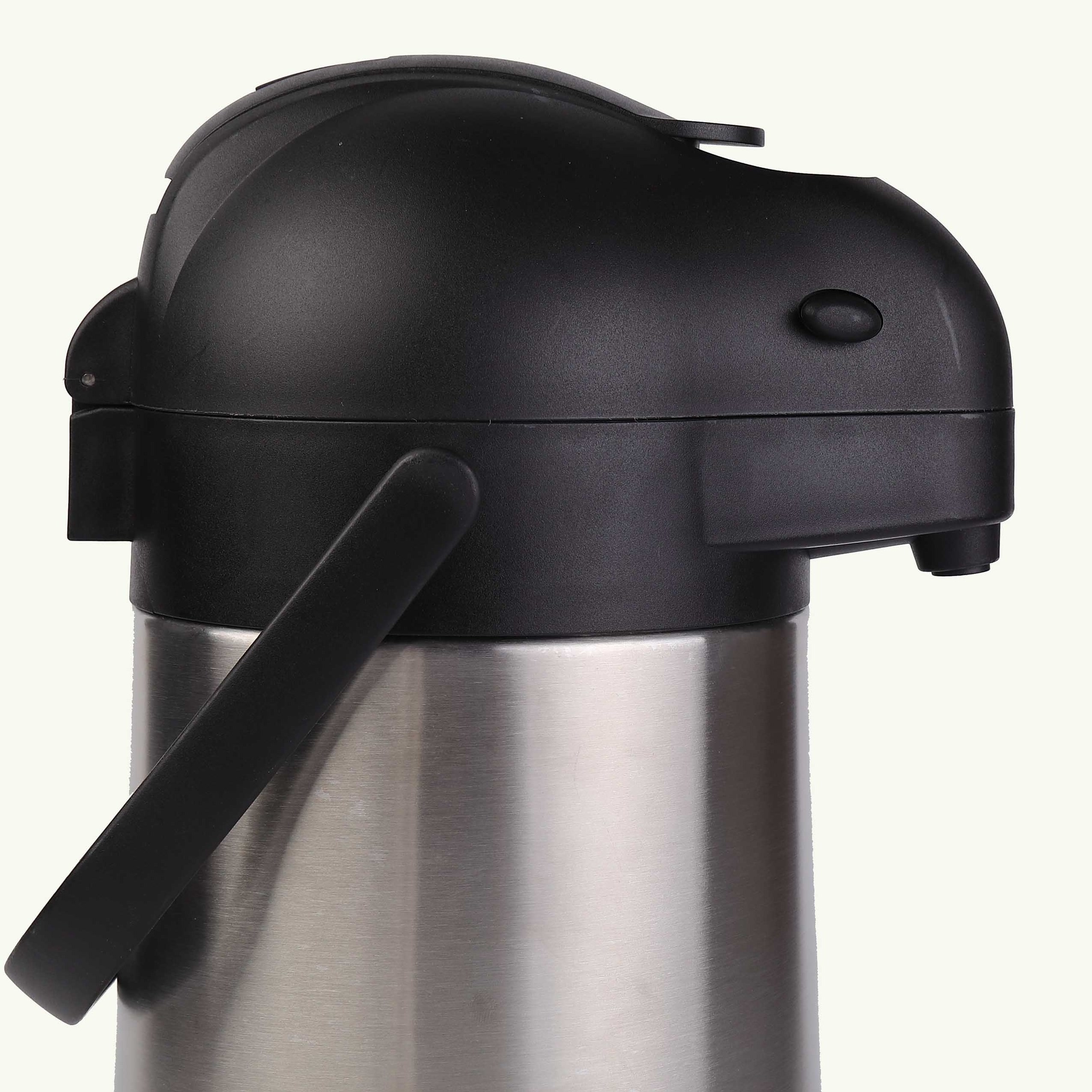 Nice one Stainless Steel Large Coffee Air Pump Thermo Pot