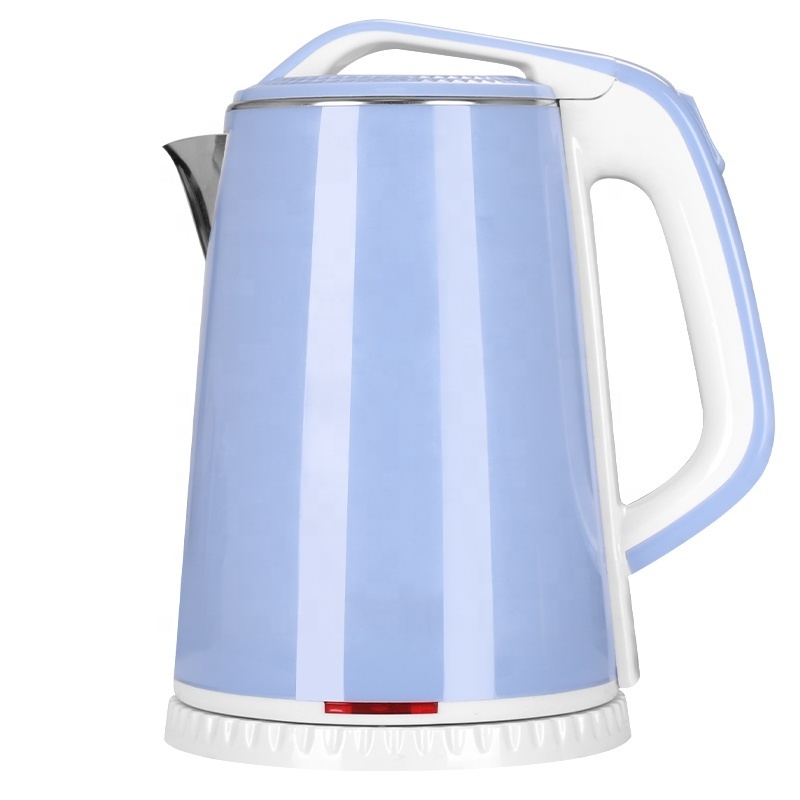 Niceone Coloured Double Wall Cordless Electric Tea Coffee Water Plastic Kettle Electrical