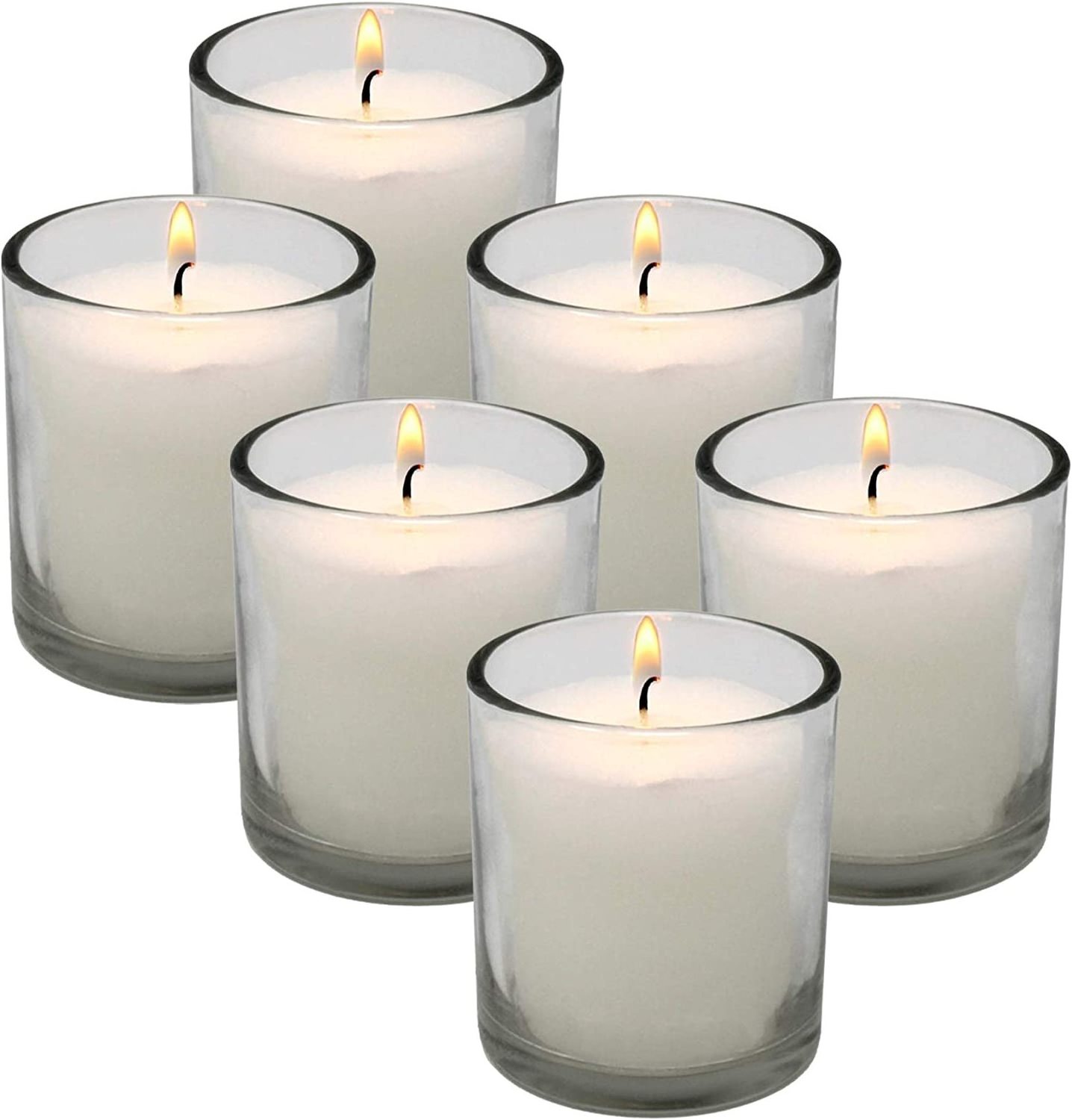 Hot Selling Clear Tealight Votive  Glass Candle Holders for Thanks Giving Wedding Propose