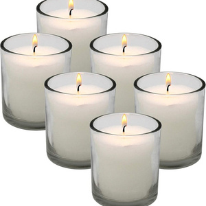 Hot Selling Clear Tealight Votive  Glass Candle Holders for Thanks Giving Wedding Propose