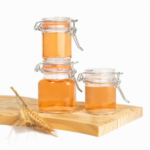 Wholesale Mini Small 45ml 75ml 100ml Jam Food Storage Glass Jar Swing Top Glass Jar For Kitchen