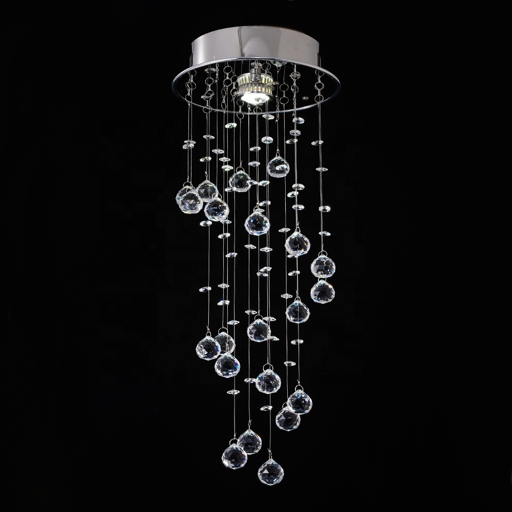 wholesale crystal chandelier Mini Hanging Kitchen modern Pendant Lighting Cluster elegant ceiling Light K9 crystal chandelier