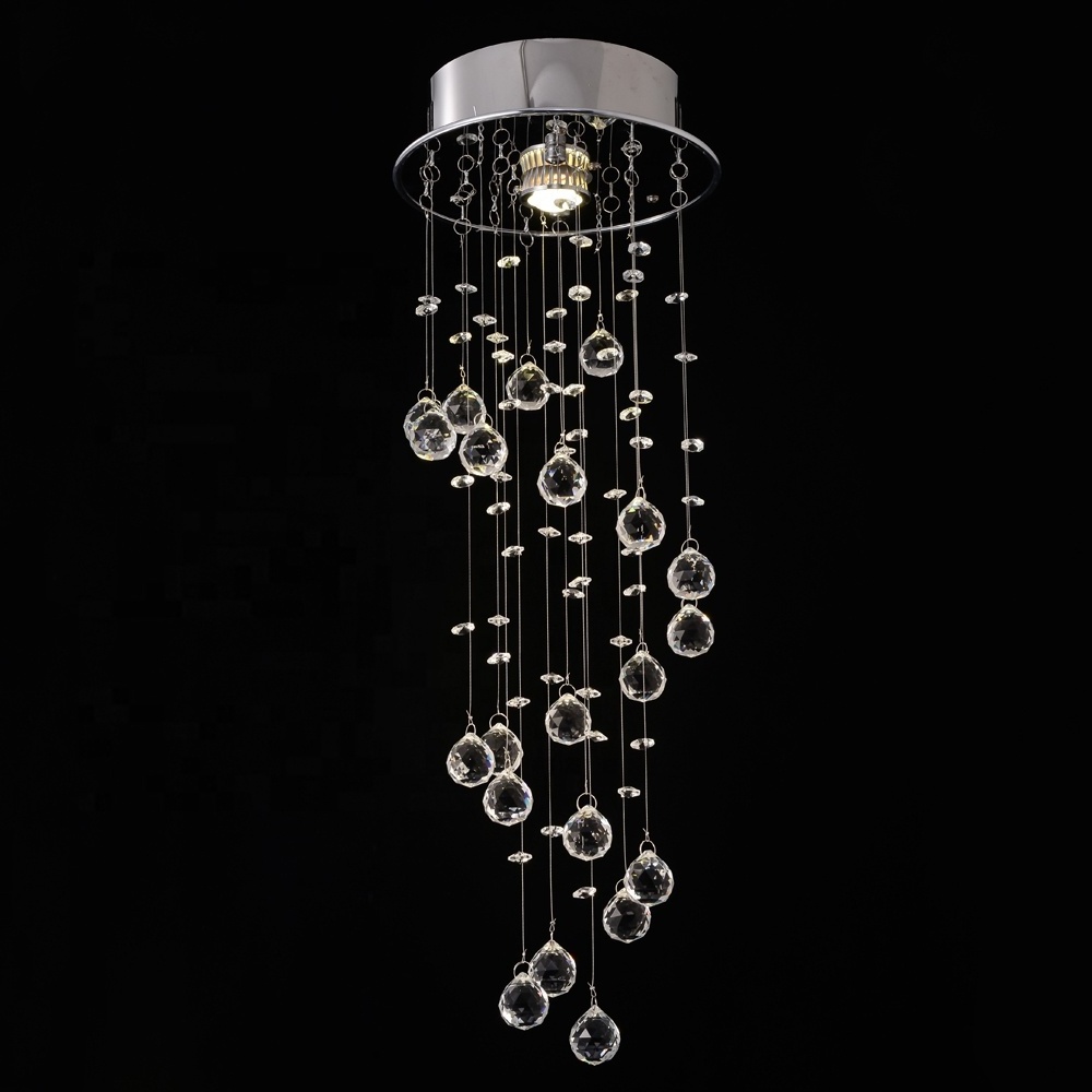 wholesale crystal chandelier Mini Hanging Kitchen modern Pendant Lighting Cluster elegant ceiling Light K9 crystal chandelier