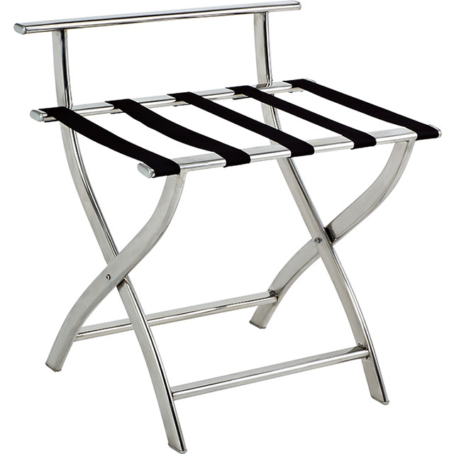 Foldable Stainless Steel Luggage Rack Dish Rack  Strong Baggage Carrier