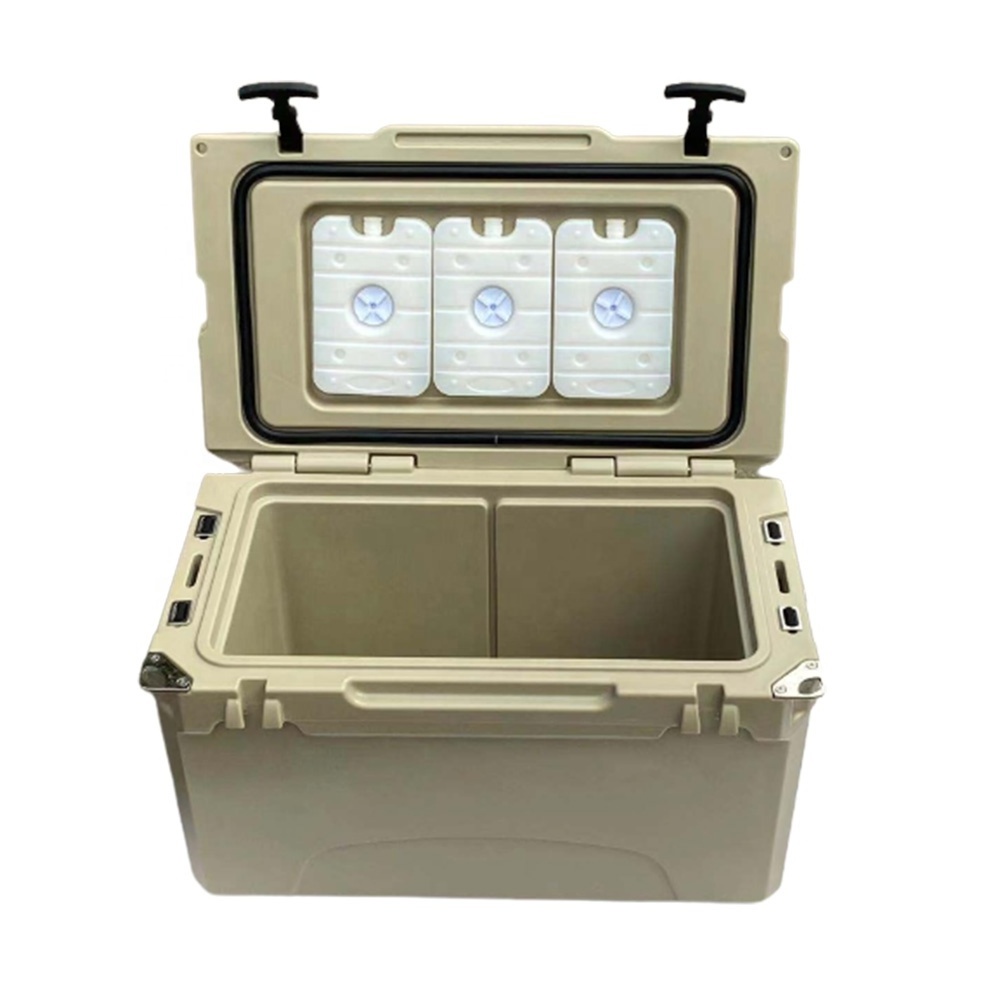 40QT China Rotomolding Ice Cooler Box For Car Ice Chest And Camping Cooler