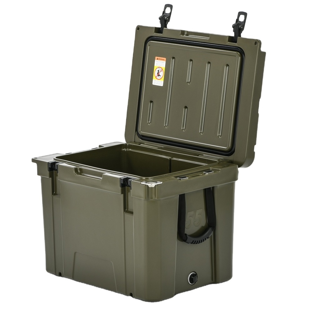 Cooler Box For Camping 55QT Manufacturers Cooler Plastic Box Ice Chest