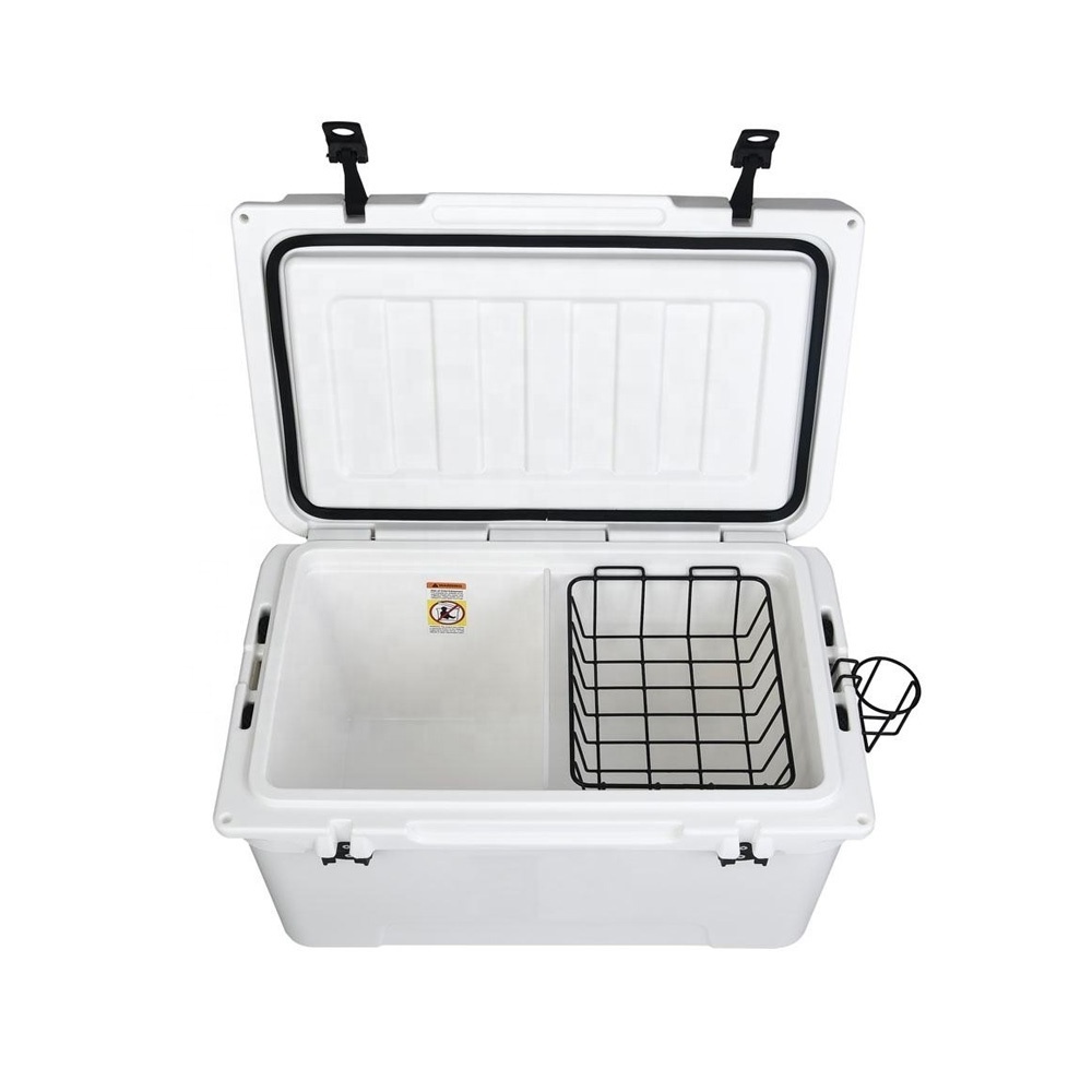 ODM CUSTOMIZED LLDPE rotomolded Camping Cooler Box Chilly Bin with PU insulation