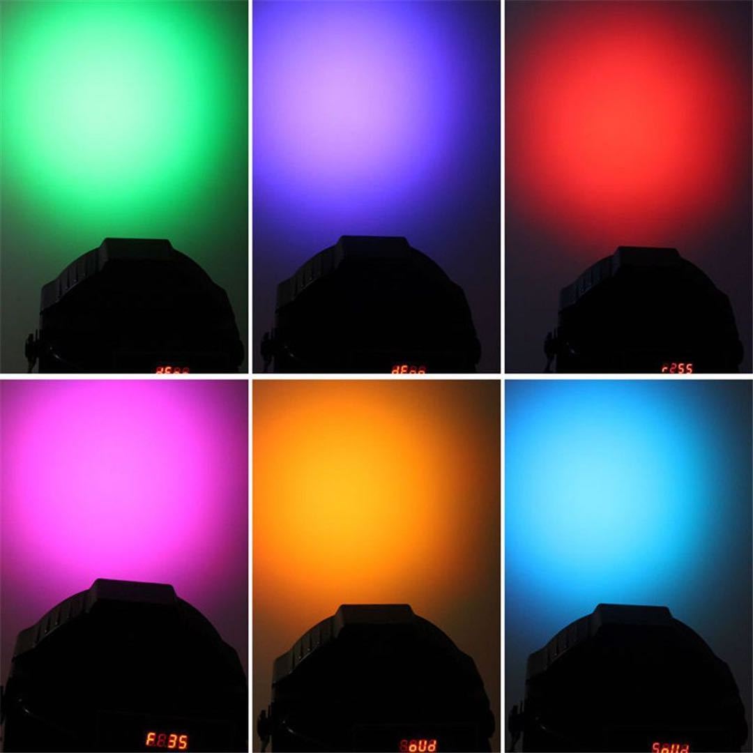 Hot 18*3W Plastic palmer lamp monochrome RGB PAR LED Spotlight for Disco DJ Stage party club bar