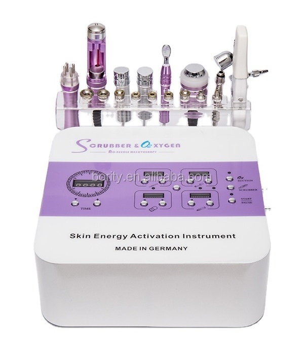 8 in 1 anti wrinkle microcurrent facial device 2022 hot seller rf radio frequency facial machine portable