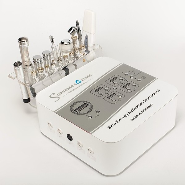 Factory price salon beauty wholesale 8 in 1 high frequency galvanic facial machine face lift microcurrent beauty machine