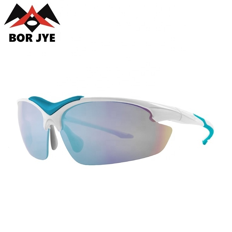 Borjye J132S soft TR frame mirror green lens eyewear for kids