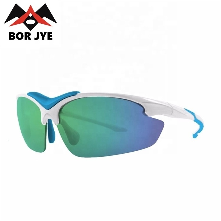 Borjye J132S soft TR frame mirror green lens eyewear for kids