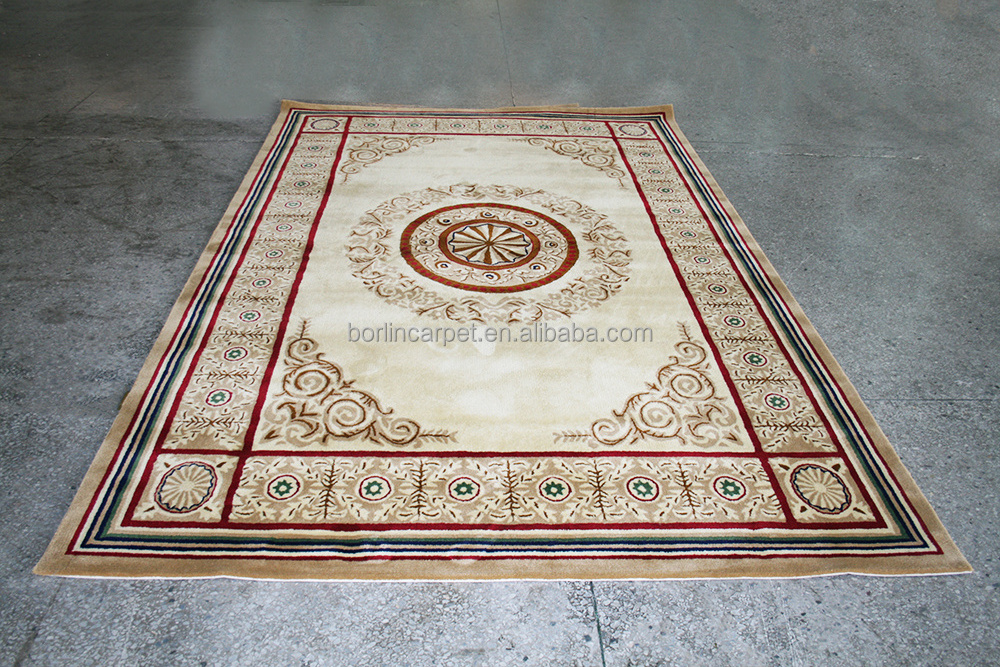 Beautiful Wool Handmade Area Rug French Chic Aubusson Design Carpet