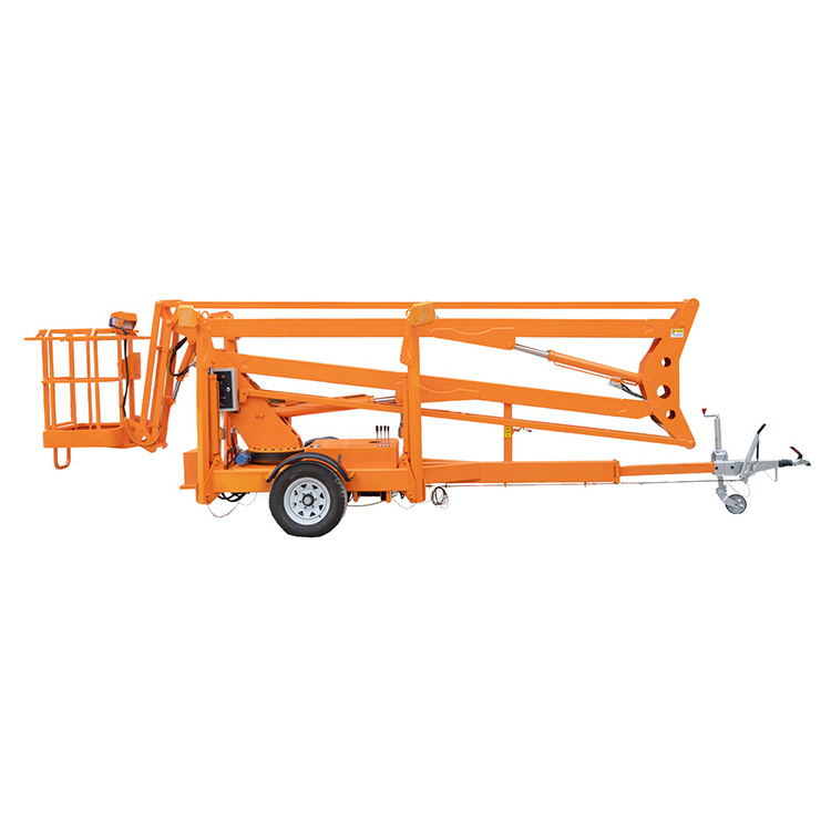 Hydraulic Electric Man Lift Articulated Picker Truck Mounted Boom Lift Arm