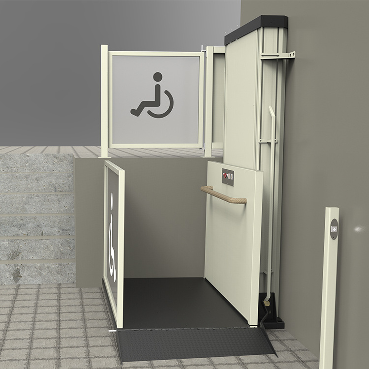 Lifting Wheelchair Electric Climber Platform Lift Wheelchair for Home Stairs