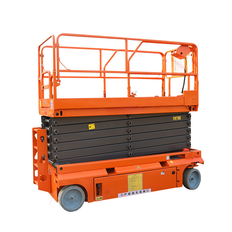 6m-14m Movable Self-propelled Electric Scissor Lift Man Lift for Sales