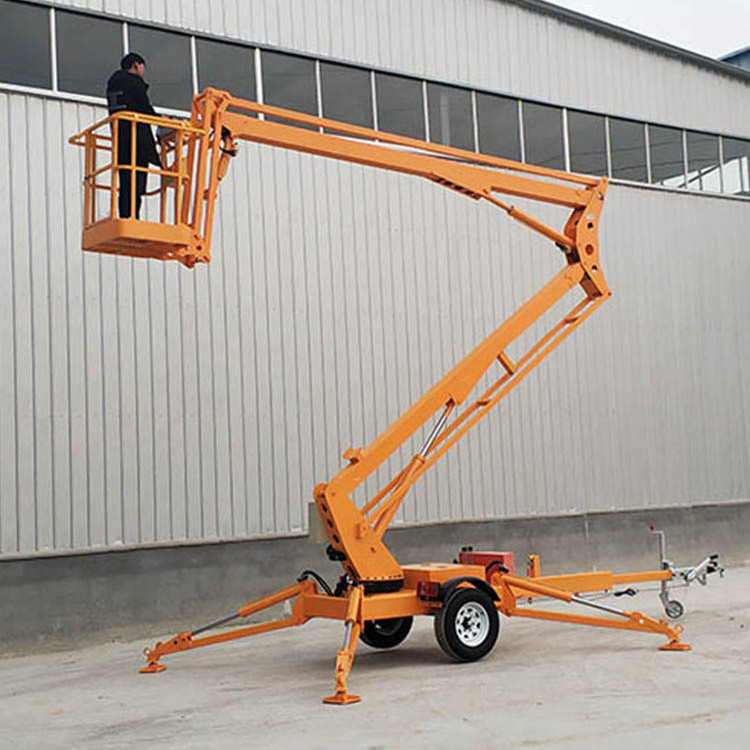 Aerial Work Platform 16m 20m Cherry Picker Hydraulic Diesel Articulated Boom Lift