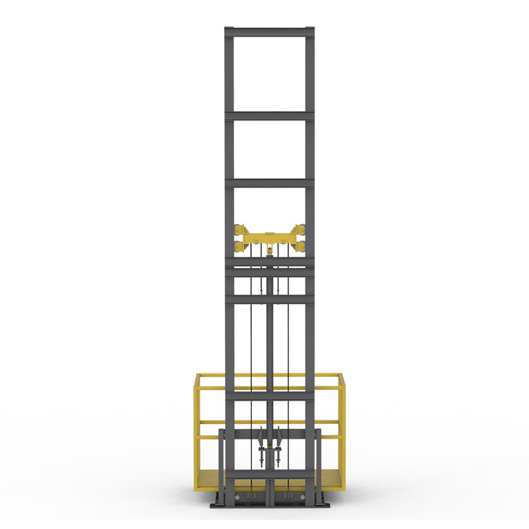 Hydraulic Small Vertical Cargo Lift Platform Freight Elevator for Factory