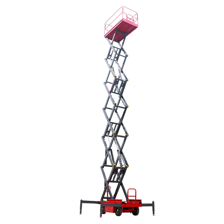 6-18M Walking Full Electric Scissor Hydraulic Lift for Repair Work Platform