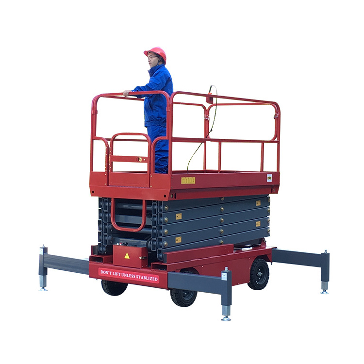 Glass cleaning lift equipment platform hydraulic Scissoring Lift Suppliers