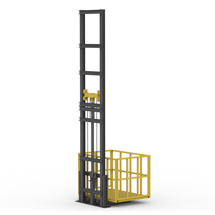 Hydraulic Small Vertical Cargo Lift Platform Freight Elevator for Factory