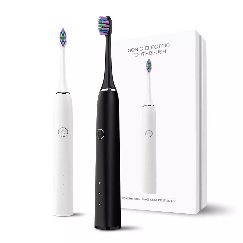 Wholesale travel electric rotary toothbrush Wireless acoustic technology Mini soft bristle rotary electric toothbrush