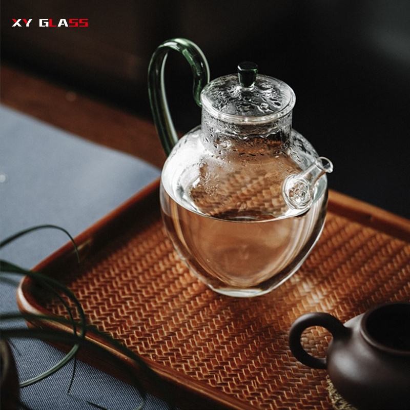 Classical Arabic Eco-friendly Thermostability Blooming Thermo Glass Teapot