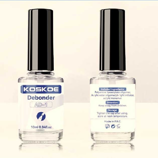 KS KOSKOE 10ml Debonder Glue Remover For Removing False Nails Rhinestone Transparent Fast Dissolve Liquid