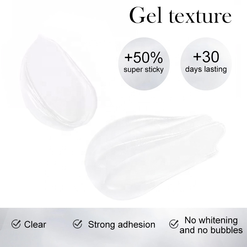 BORN PRETTY New Upgraded Formula 30g Solid Nail Tips Gel Long Lasting Super Strong Adhesive Nail Glue Gel for Press on Nails