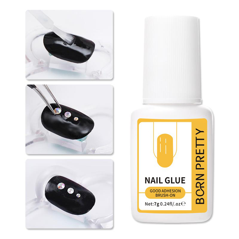 BORN PRETTY Nail Glue 7g Fast-dry Decoration Mastic Glue Manicuring Nail Art Tool Nail Glue